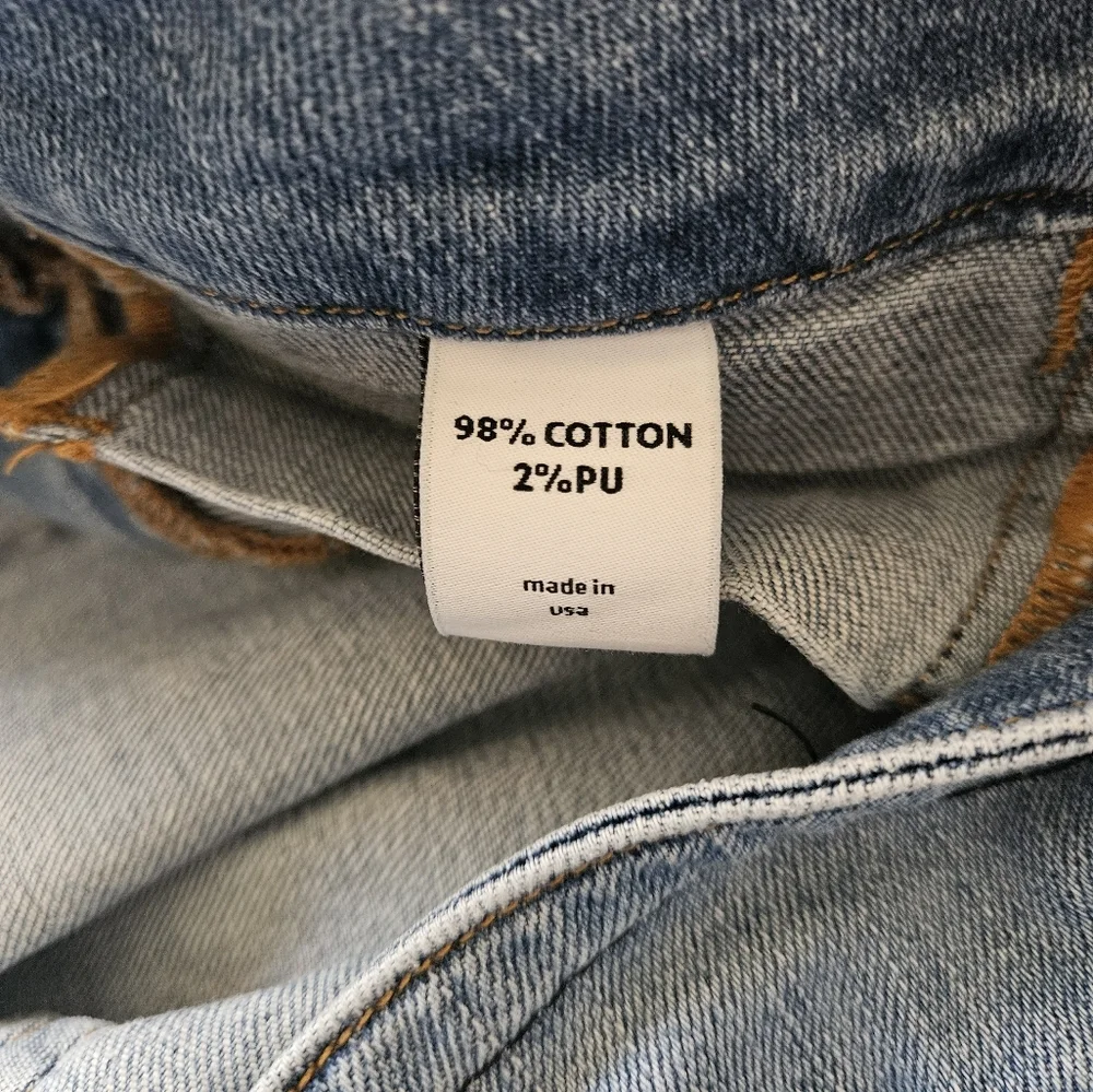 ASKK NY High Waisted Wide Leg Jean Size 33 - Picture 6 of 9